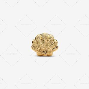 Pandora Textured Shell Mini Charm